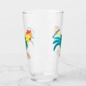 Niedliche lustige Crosshaufenillustrierung des Car Glas (Links)