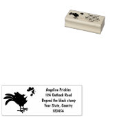 Niedliche lustige Crosshaufenillustrierung des Car Gummistempel (Stempel)