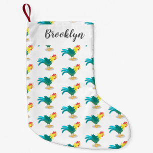 Niedliche lustige Crosshaufenillustrierung des Car Kleiner Weihnachtsstrumpf