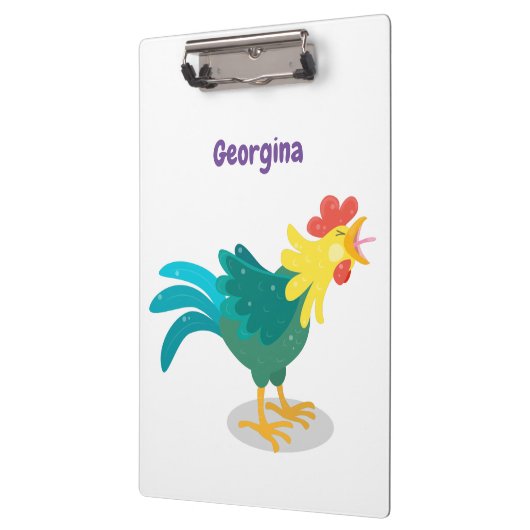 Niedliche lustige Crosshaufenillustrierung des Car Klemmbrett (Links)