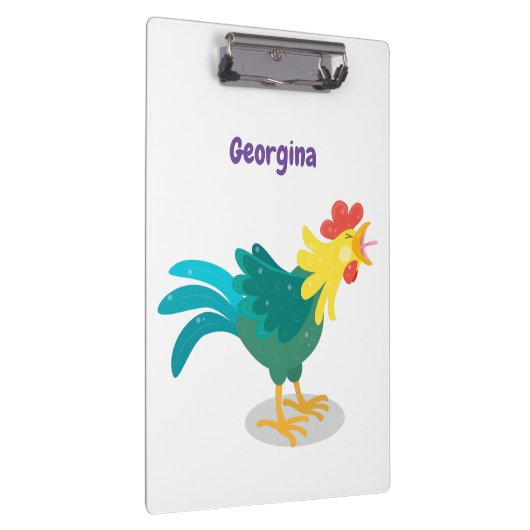 Niedliche lustige Crosshaufenillustrierung des Car Klemmbrett (Rechts)