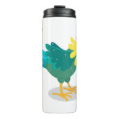 Niedliche lustige Crosshaufenillustrierung des Car Thermosbecher (Vorderseite)