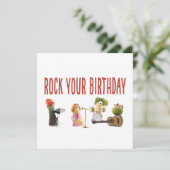 Niedliche, lustige Gemüsegarte zum Geburtstag (Stehend Vorderseite)