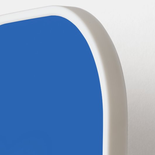 Niedliche, lustige, grüne Froschszene Cartoon-Abbi Pickleball Schläger (Linke Seite)