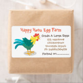 Niedliche lustige Hühner Cartoon Eierkarton (Insitu)