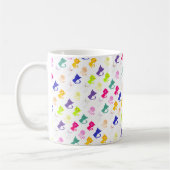 Niedliche, lustige Katzen-Muster Kaffeetasse (Links)