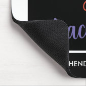 Niedliche, lustige Lehrerbewertung Mousepad (Ecke)