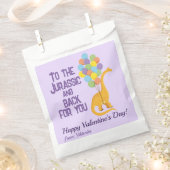 Niedliche lustige Mädchen Dinosaurier Ballons Vale Geschenktütchen (Ausgeschnitten)