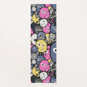 niedliche lustige Monster Yogamatte (Vorderseite)