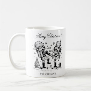 Niedliche lustige Nussknacker Weihnachten personal Kaffeetasse