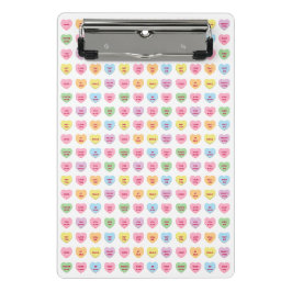 Niedliche, lustige, persönliche Konversationsmuste Mini Klemmbrett