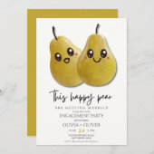 Niedliche lustige Verabredung Einladung (Vorne/Hinten)