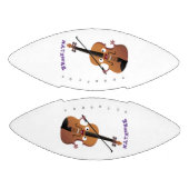 Niedliche lustige Violinmusikfigur Football (Paneele)