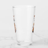 Niedliche lustige Violinmusikfigur Glas (Links)