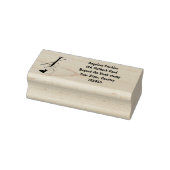 Niedliche lustige Violinmusikfigur Gummistempel (Stempel)