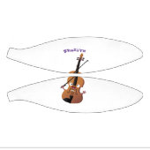 Niedliche lustige Violinmusikfigur Mini Basketball (Panele)