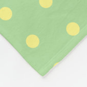 Niedliche lustige Zebra-Cartoon-Illustration Fleecedecke (Ecke)