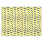 Niedliche lustige Zebra-Cartoon-Illustration Tischdecke (Vorderseite (Horizontal))