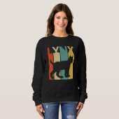 Niedliche Lynchkatze Sweatshirt (Vorne ganz)