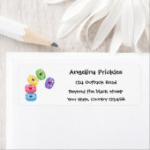 Niedliche Macaros Cartoon Illustration (Insitu)