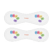 Niedliche Macaros Cartoon Illustration Baseball (Paneele)