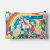 Niedliche Mädchen fügen Fantasievogel ein Zubehörtasche (Vorderseite)