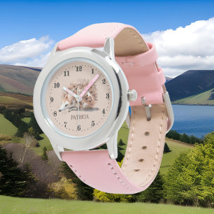 niedliche Mädchen Igel Liebhaber hinzufügen Armbanduhr