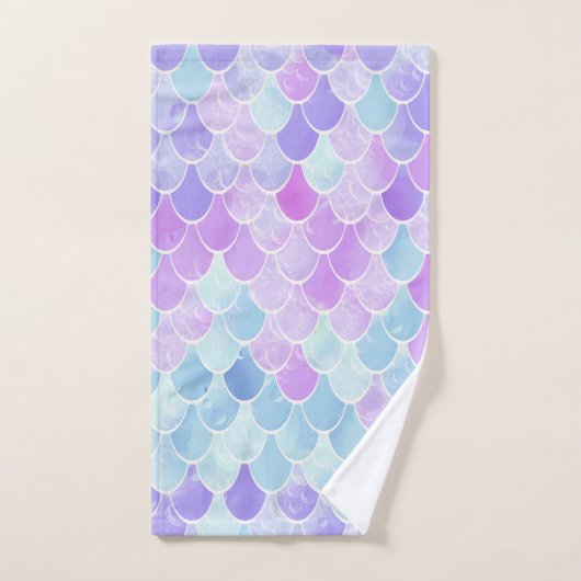 NIEDLICHE MÄDCHEN-MEERJUNGFRAU STUFT MUSTER, DAS BADHANDTUCH SET (Handtuch)