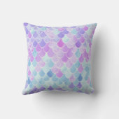 NIEDLICHE MÄDCHEN-MEERJUNGFRAU STUFT MUSTER, DAS KISSEN (Rückseite)