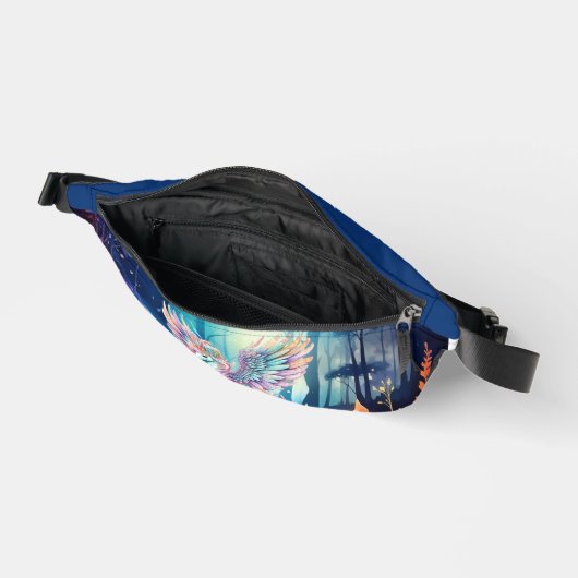 Niedliche Mädchen unicorn geben den Namen Bauchtasche (Offen)