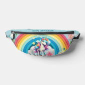 Niedliche Mädchen unicorn geben den Namen Bauchtasche (Ablage )