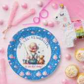 Niedliche Mädchendusche Pappteller (Party)