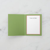 Niedliche Mädchenmärchenfreunde Karte (Innenseite)