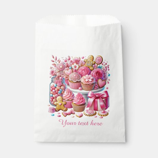 Niedliche Mädels Geschenktütchen (Vorderseite)