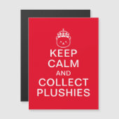 Niedliche Magnetkarte behalten und Plushien zu sam (Vorne/Hinten)