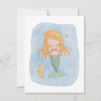 Niedliche Maid Girls Geburtstagsparty Einladungen