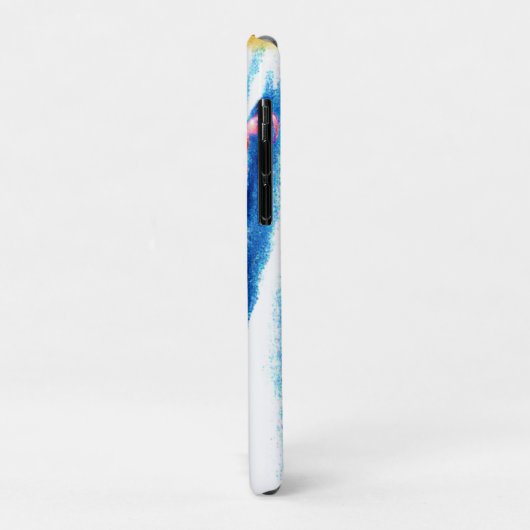 Niedliche Malerei eines Rotfuchs. Jetzt kaufen Case-Mate iPhone Hülle (Hinten/Links)