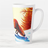 Niedliche Malerei eines Rotfuchs. Jetzt kaufen Milchtasse (Rechts)