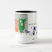 Niedliche Malerei malt PferdeCartoon Tasse (Zentrum)