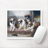 Niedliche Malereihunde der Mousepad (Mit Mouse)