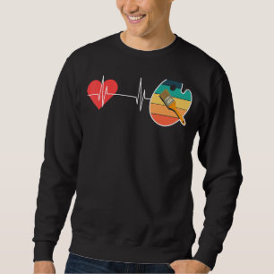 Niedliche Malerpalette Pinselstrich für Maler A Sweatshirt