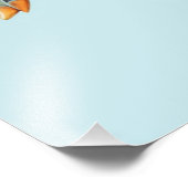 Niedliche Malerschildkröte Fotodruck (Ecke)