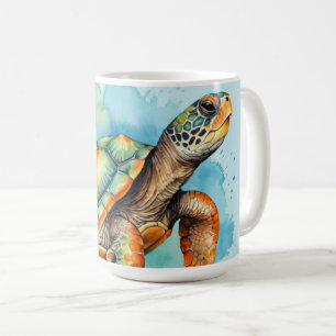 Niedliche Malerschildkröte Kaffeetasse
