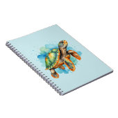 Niedliche Malerschildkröte Notizblock (Rechte Seite)