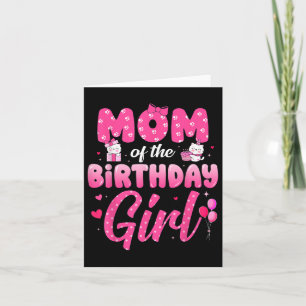 Niedliche Mama der Geburtstagsparty Funny Birthday Karte