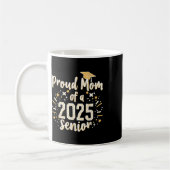 Niedliche Mama eines Senior CL Gra 2025 Kaffeetasse (Links)