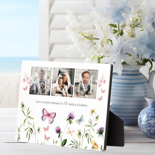 Niedliche Mama Foto Display Plaque Fotoplatte