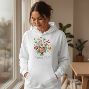 Niedliche Mama-Gans Est-weicher, femininer Stil Hoodie