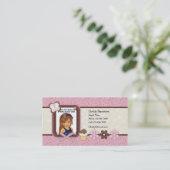 Niedliche Mama-nennende Karte (Stehend Vorderseite)