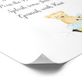 Niedliche Mama-Osa Bar Teddy Bären Geschlechtsverk Poster (Ecke)